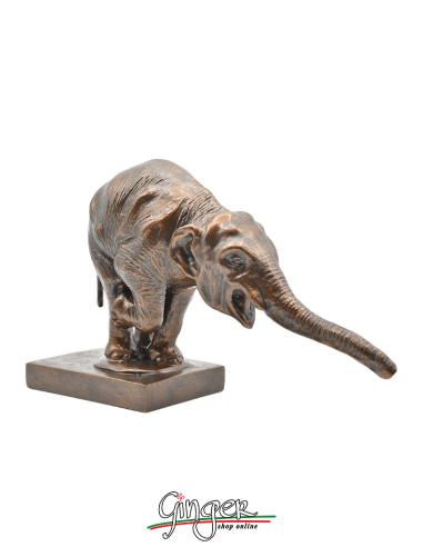 Rembrandt Bugatti: Elefante danzante - 14 cm