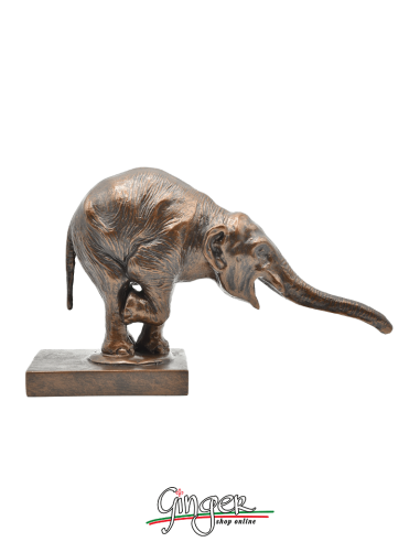 Rembrandt Bugatti: Elefante danzante - 14 cm