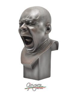 Franz Messerschmidt: "Teste di Carattere" - Lo Sbadiglio - 19 cm 2