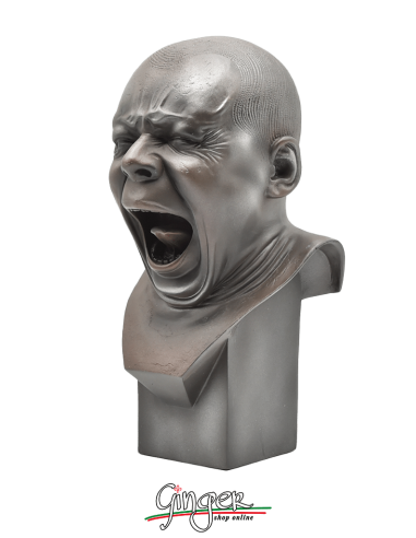 Messerschmidt: "Teste di Carattere" - Lo Sbadiglio - 19 cm