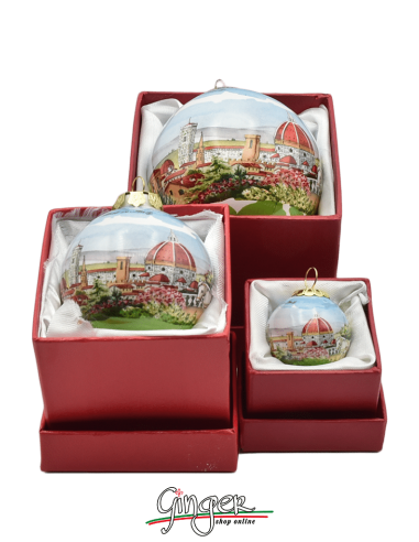 Christmas Ornaments: Cathedral of Florence 1.35" - 2.36" - 3.14"