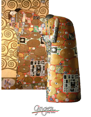 Gustav Klimt - l'Abbraccio - 21, 35 cm