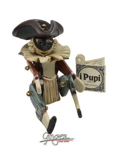 "i Pupi" - altezza 13 cm - Gianduia