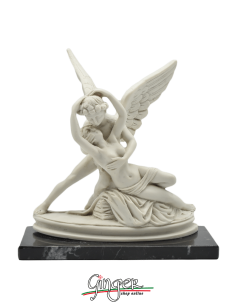 Antonio Canova - Cupid and Psyche - sculptor Ruggeri - 5.91 in. (15 cm)