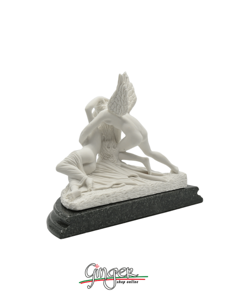 Antonio Canova - Cupid and Psyche - sculptor Giannelli - 5.91 in. (15 cm)