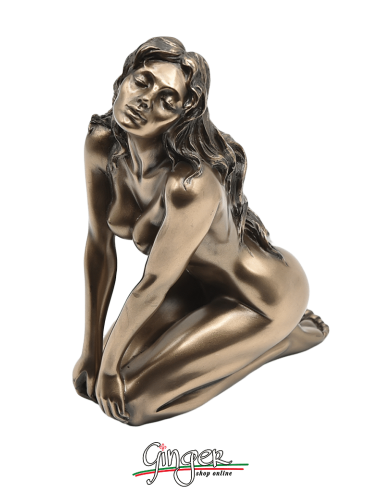 Statua di ragazza distesa - 20 cm