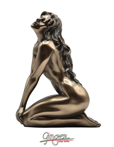 Statua di ragazza distesa - 20 cm