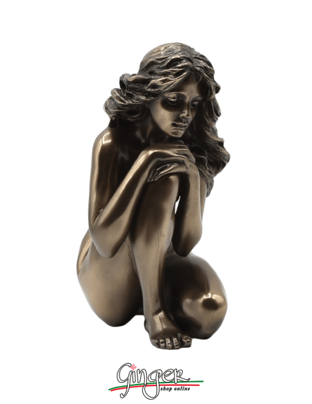 Statua di ragazza distesa - 20 cm
