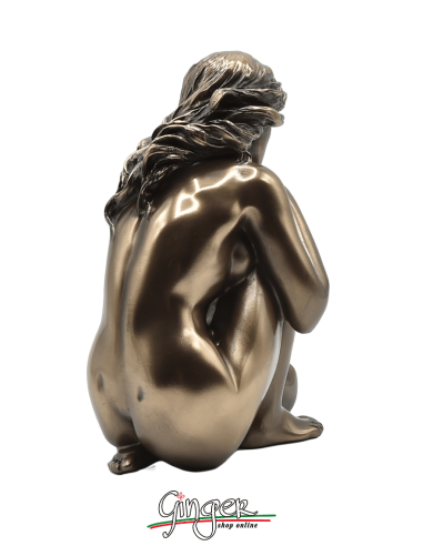 Statua di ragazza distesa - 20 cm