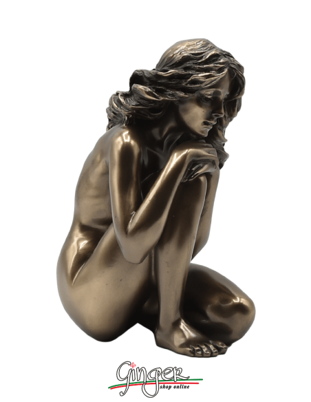 Statua di ragazza distesa - 20 cm
