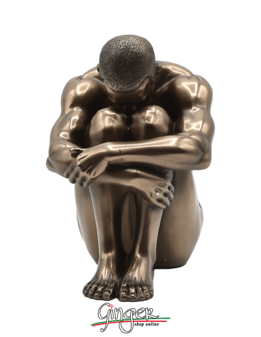 Statua di ragazza distesa - 20 cm