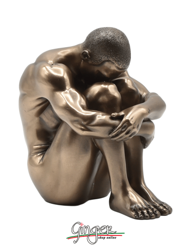 Statua di ragazza distesa - 20 cm