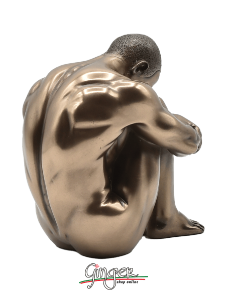 Statua di ragazza distesa - 20 cm