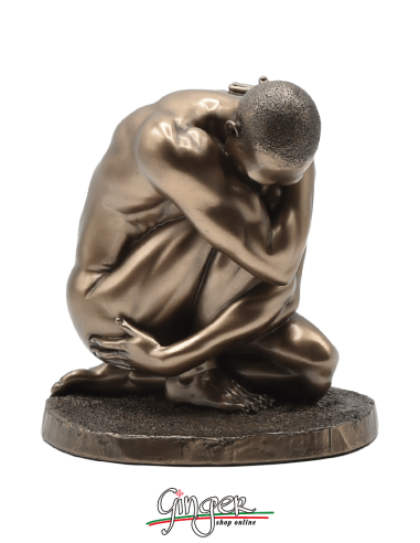 Statua di ragazza distesa - 20 cm