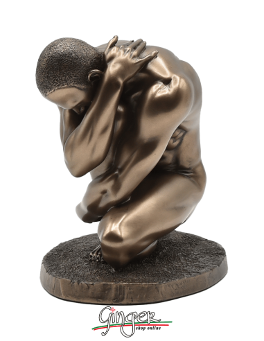The Body: curled up man - 11 cm (4,33")