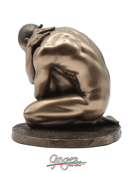 Statua di ragazza distesa - 20 cm