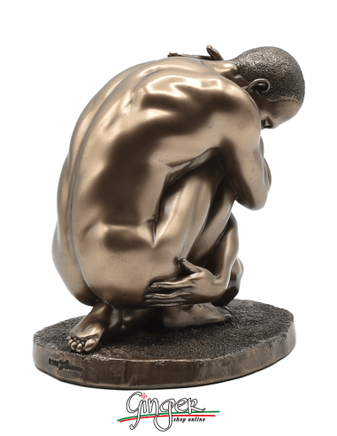 Statua di ragazza distesa - 20 cm