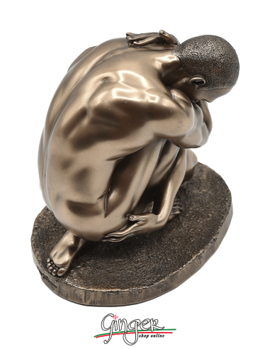 Statua di ragazza distesa - 20 cm