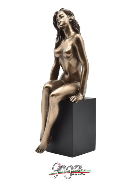 Statua di ragazza distesa - 20 cm