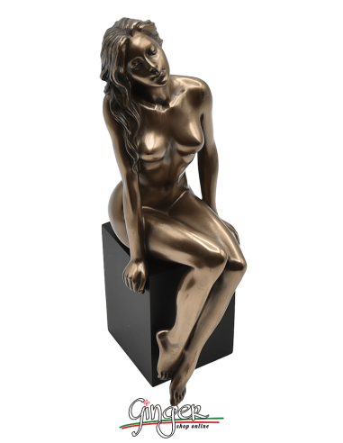 Statua di ragazza distesa - 20 cm