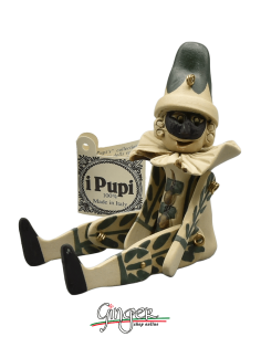 "i Pupi" Unique and collectible pieces: Italian Masks - height 13 cm (5.12") - Brighella
