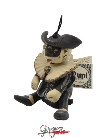 "i Pupi da collezione" maschere Italiane - 7 cm - Balanzone