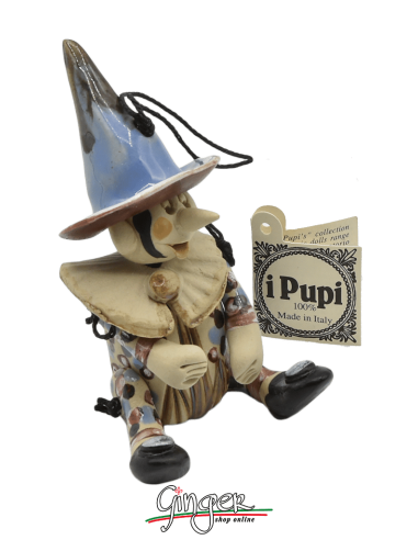 "I Pupi" Italian Masks - height 7 cm (2.76") - Pinocchio