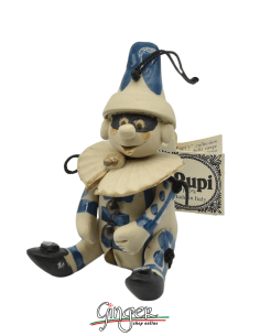 "i Pupi" Unique and collectible pieces: Italian Masks - 7 cm (2.76") - Scapino 2