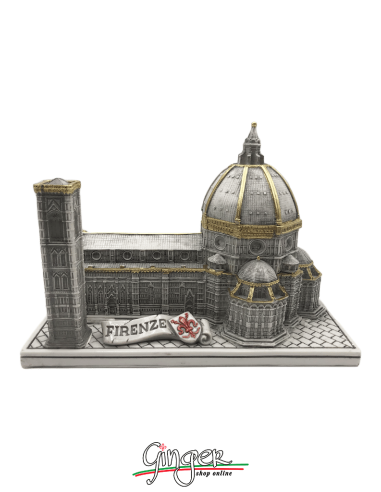 Florence Cathedral - base 5.5 in. x 9.0 in. (14 x 23 cm) - aged