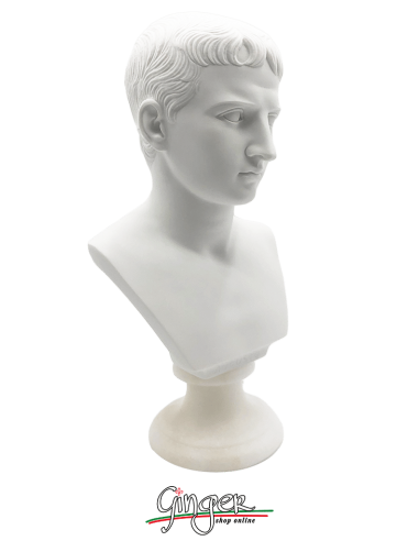 Antica Roma - Cesare Augusto o Ottaviano - busto 28 cm