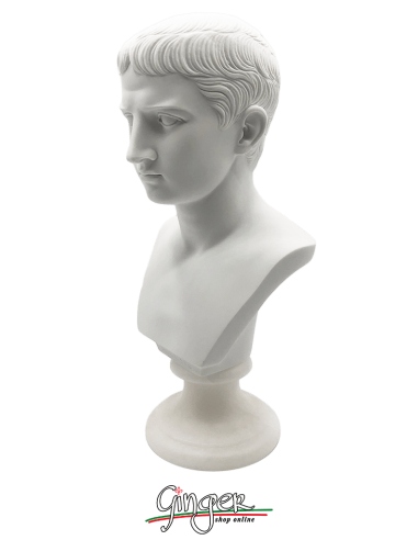 Antica Roma - Cesare Augusto o Ottaviano - busto 28 cm