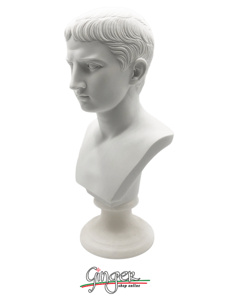 Antica Roma - Cesare Augusto o Ottaviano - busto 28 cm
