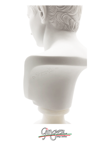 Antica Roma - Cesare Augusto o Ottaviano - busto 28 cm