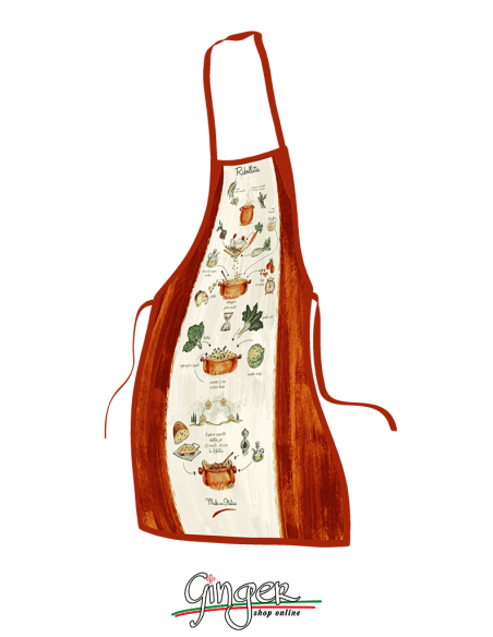 Kitchen apron Leonardo da Vinci