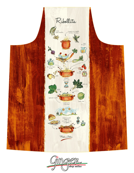 Kitchen apron Leonardo da Vinci