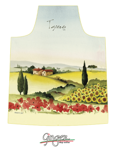 Kitchen apron Leonardo da Vinci 2