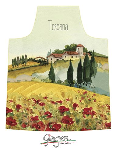 Grembiule da Cucina - Toscana Paesaggio - GR1168