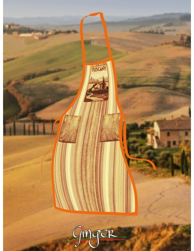 Grembiule da Cucina - Toscana Paesaggio - GR1308