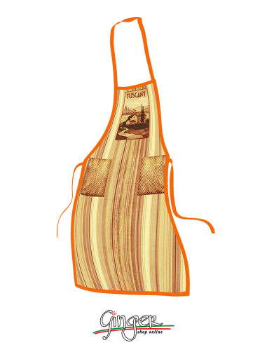 "Novità" Grembiule da Cucina - Toscana Paesaggio - GR1308