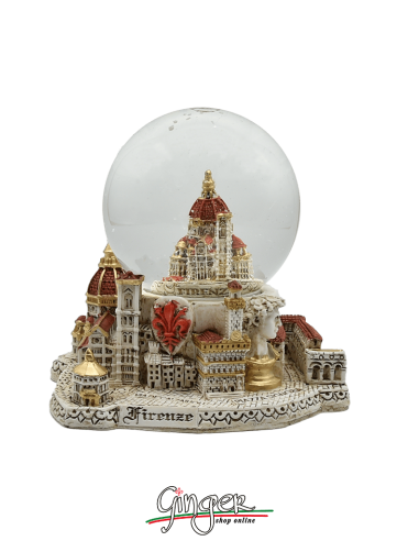 Glass ball or globe with snow - Florence and its monuments