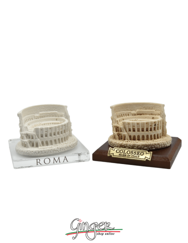The Colosseum in Rome (small size) - with Plexiglass or Wooden base