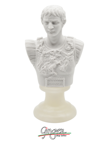 Imperatori Romani - Cesare Augusto - busto 13 cm