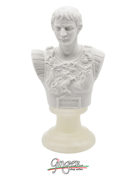 Imperatori Romani - Cesare Augusto - busto 13 cm