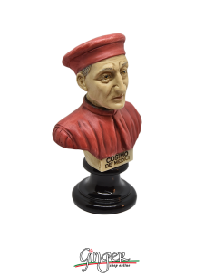 Cosimo de Medici - bust 5.9 in. (15 cm) hand painted 2