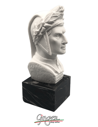 Dante Alighieri - busto patinato 10 cm