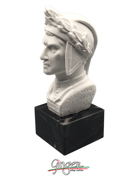 Dante Alighieri - busto patinato 10 cm