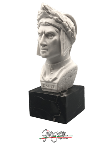 Dante Alighieri - busto patinato 10 cm