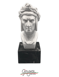 Dante Alighieri - busto patinato 10 cm