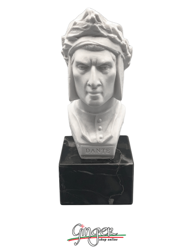 Dante Alighieri - busto patinato 10 cm