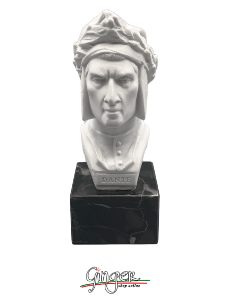 Dante Alighieri - busto patinato 10 cm